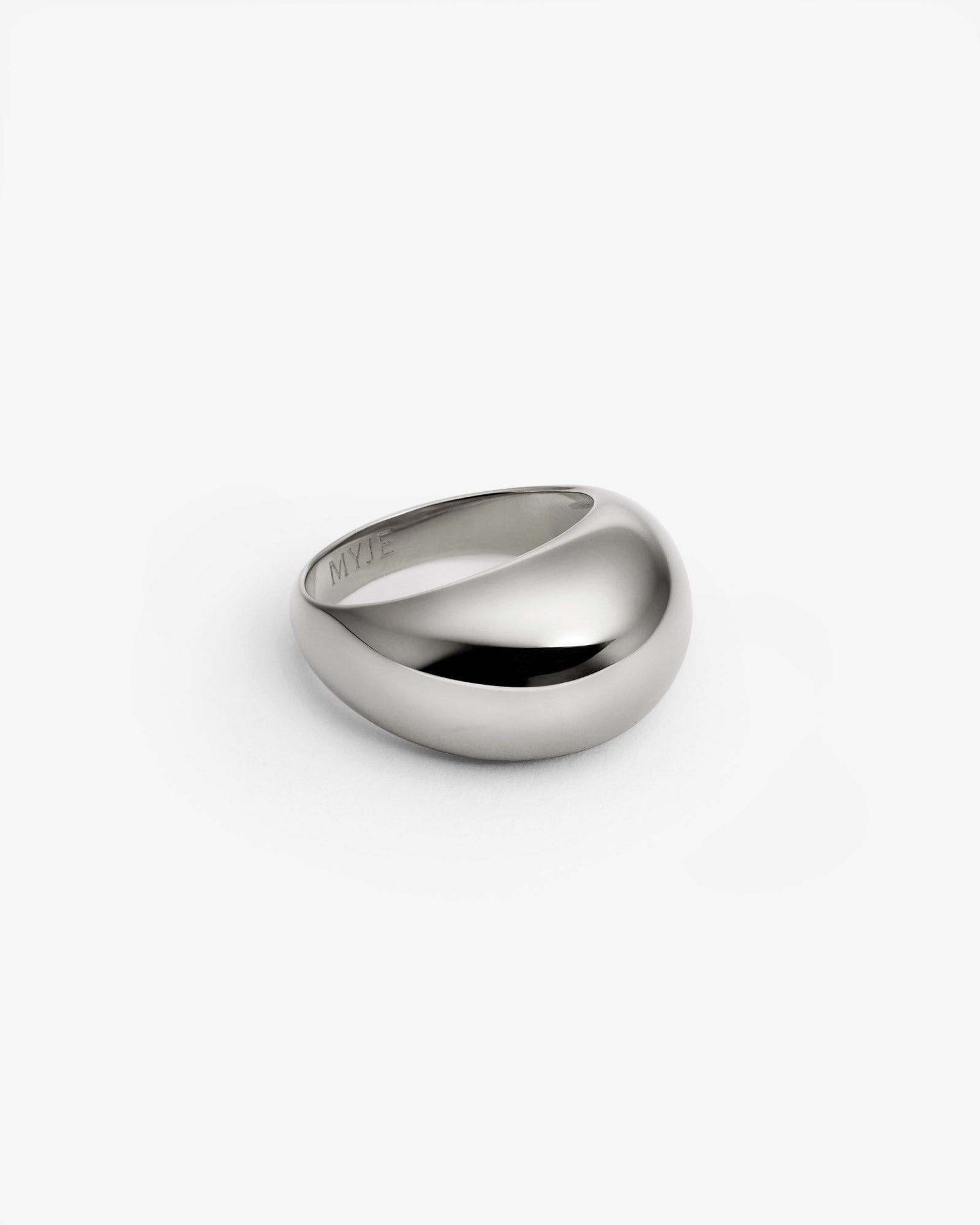Dome Ring Silber